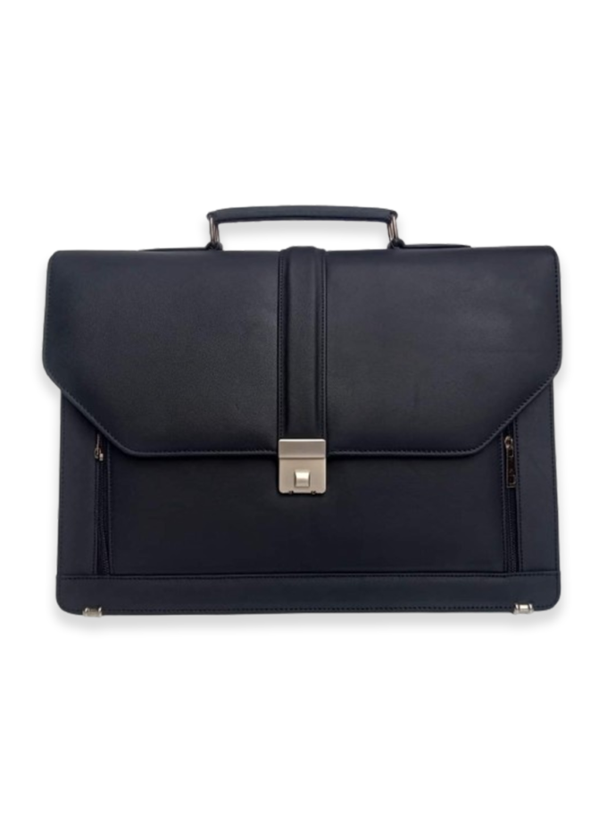 New Multi Pockets Leather Bag